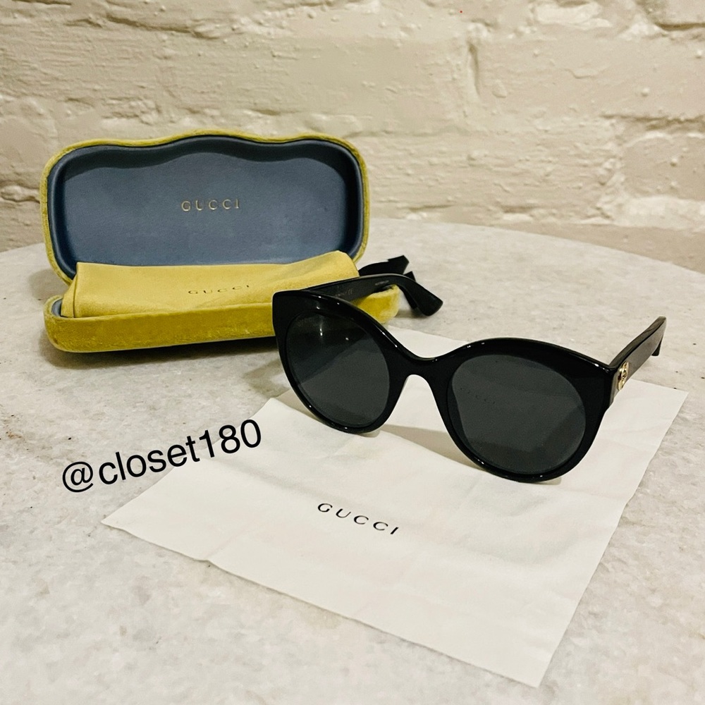 Gucci Sunglasses with Gold Details